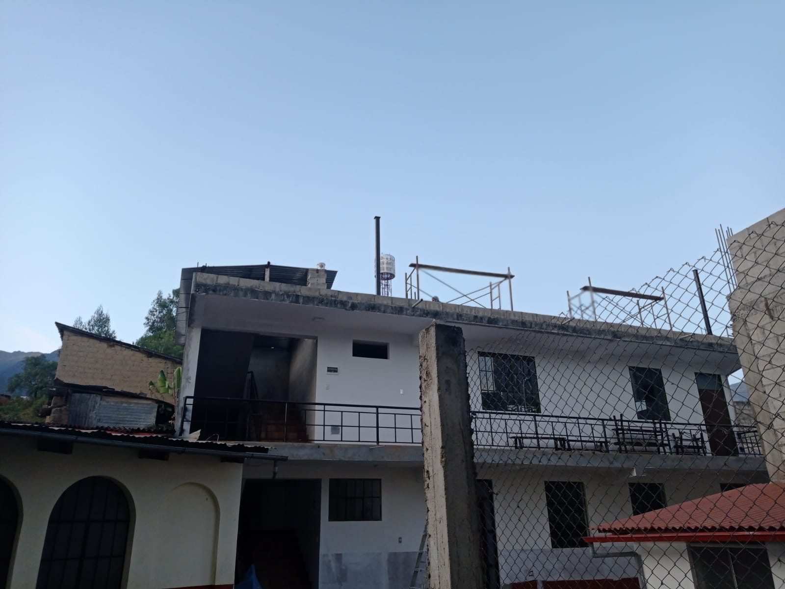 Edificio en fase de obra